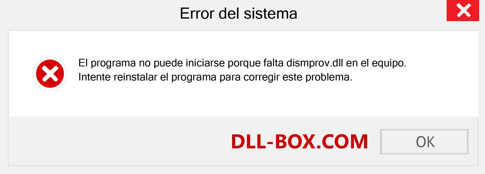 ¿Falta el archivo dismprov.dll ?. Descargar para Windows 7, 8, 10 - Corregir dismprov dll Missing Error en Windows, fotos, imágenes